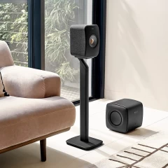 KEF LSX II CARBON BLACK Bezvadu akustiskā sistēma