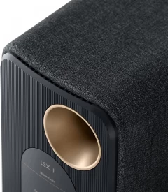 KEF LSX II CARBON BLACK Bezvadu akustiskā sistēma