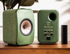 KEF LSX Olive bezvadu aktīvā akustiskā sistēma (cena par kompl.) Bezvadu akustiskā sistēma