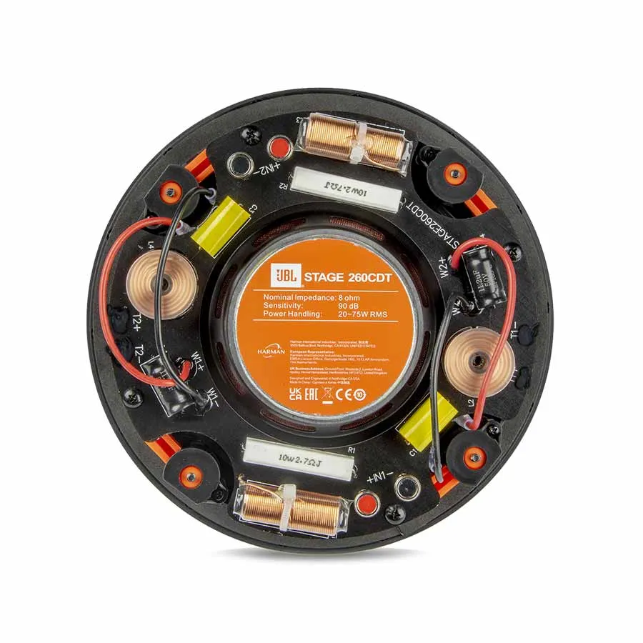 JBL STAGE 260CDT BLACK Griestos Iebūvējamā akustiskā sistēma