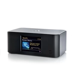ARGON AUDIO STREAM 2M MK2 Black Internet Radio, Wi-Fi, Spotify Connect, music streamer WiFi MULTIROOM SISTĒMA
