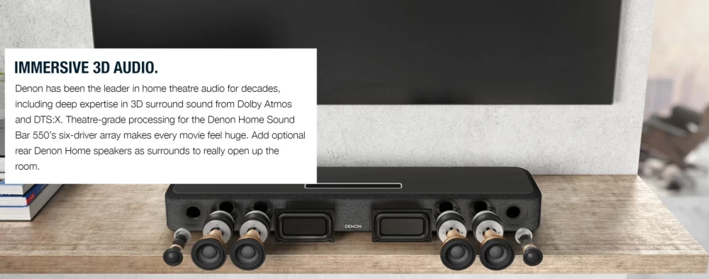 DENON HOME SOUND BAR 550 Soundbars