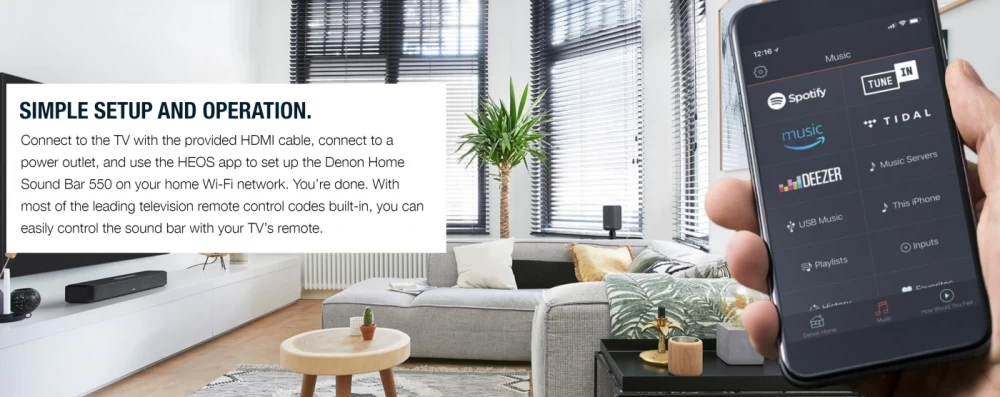 DENON HOME SOUND BAR 550 Soundbars