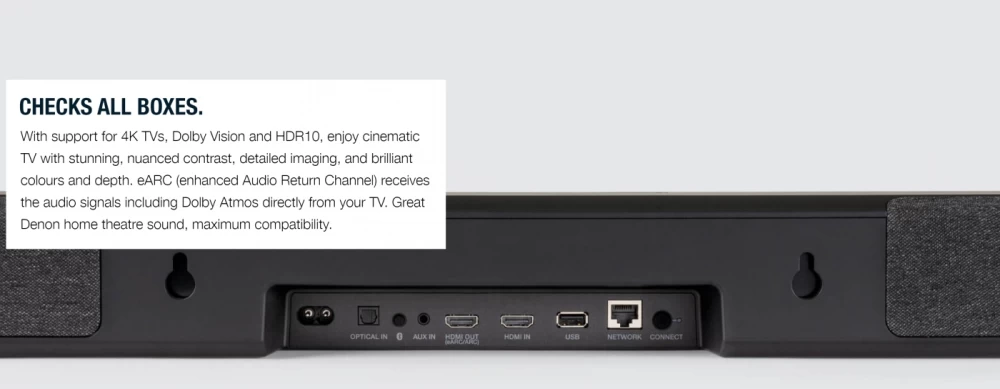 DENON HOME SOUND BAR 550 Soundbars