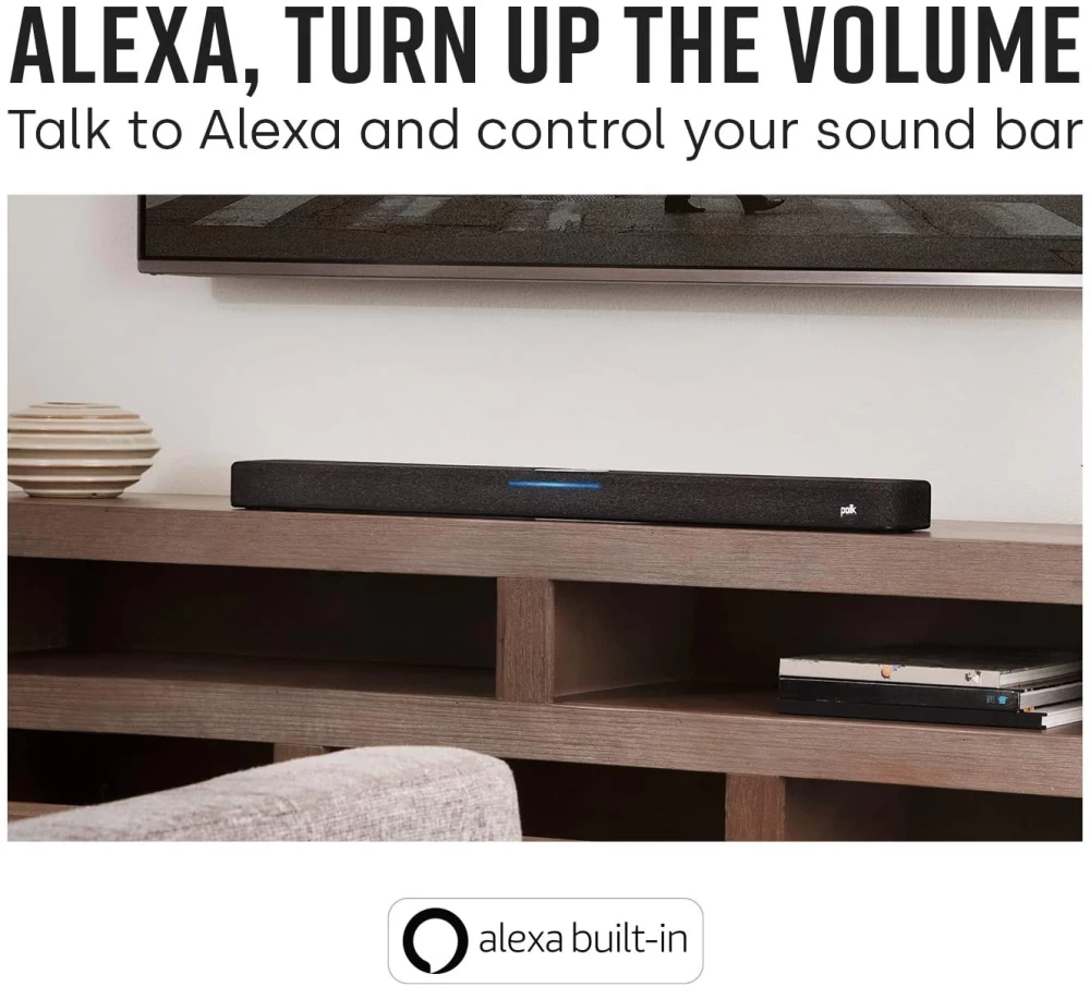 POLK AUDIO REACT BAR Black Soundbars