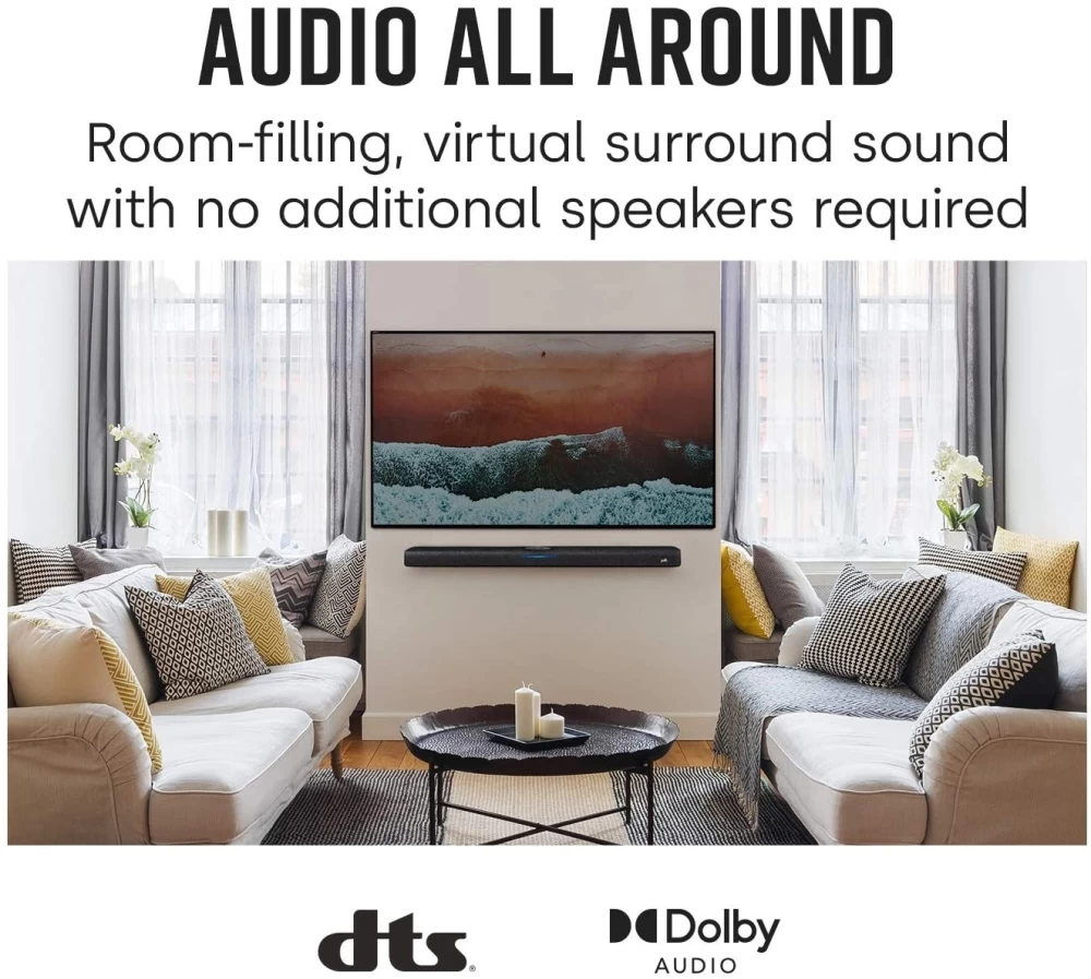 POLK AUDIO REACT BAR Black Soundbars