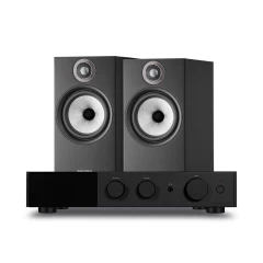 AUDIOLAB 9000A BLACK / BOWERS & WILKINS 606 S2 BLACK Komplekts
