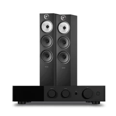 AUDIOLAB 9000A BLACK / BOWERS & WILKINS 603 S2 BLACK Komplekts
