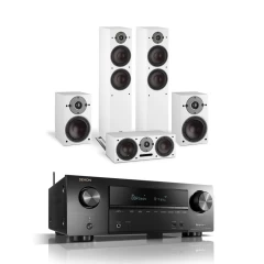 DENON AVR-X1800H / DALI OBERON 7 /1 / Vokal White Komplekts