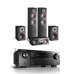 DENON AVR-X1800H / DALI OBERON 7 /1 / Vokal Black Oak Komplekts