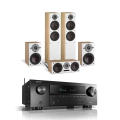 DENON AVR-X1800H / DALI OBERON 7 /1 / Vokal Light Oak Komplekts