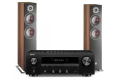 DENON DRA-900H Black / DALI OBERON 7 Dark Walnut Komplekts