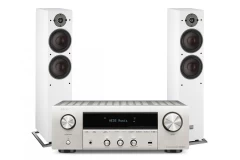 DENON DRA-900H Premium Silver / DALI OBERON 7 White Komplekts