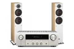 DENON DRA-900H Premium Silver / DALI OBERON 7 Light Oak Komplekts