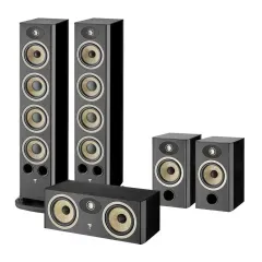 FOCAL ARIA EVO X N3/N1/CENTER BLACK HIGH GLOSS Komplekts