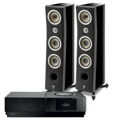 FOCAL KANTA N°2 HG BLACK MATT / NAIM UNITI NOVA PE Komplekts