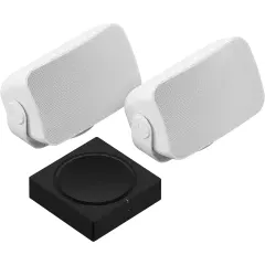 SONOS AMP/OUTDOOR SPEAKERS WHITE Komplekts