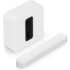 SONOS BEAM/SUB 4 WHITE Komplekts