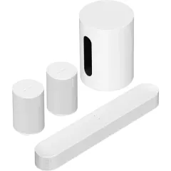 SONOS BEAM/SUB MINI/2 ERA 100 WHITE Komplekts
