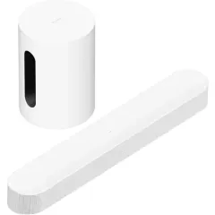 SONOS BEAM/SUB MINI WHITE Komplekts