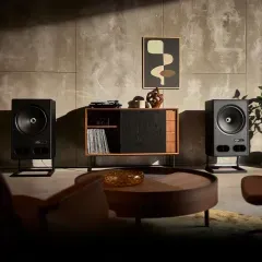 VESTLYD V15C STAND BLACK Akustisko sistēmu statne
