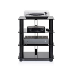 NORSTONE EPUR 4 HIFI Black HiFi aparatūras statne HiFi aparatūras statne