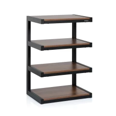 NORSTONE ESSE HIFI BLACK/WALNUT HiFi aparatūras statne
