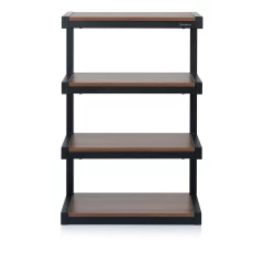 NORSTONE ESSE HIFI BLACK/WALNUT HiFi aparatūras statne
