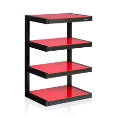 NORSTONE ESSE HIFI BLACK/RED HiFi aparatūras statne