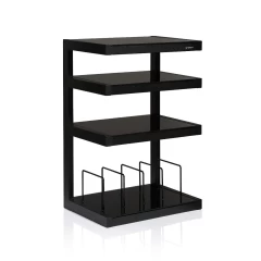NORSTONE ESSE HIFI VINYL BLACK/BLACK HiFi aparatūras statne