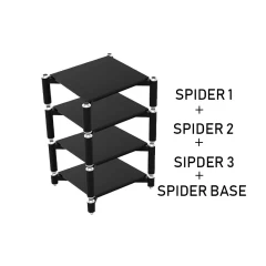 NORSTONE SPIDER 2 BLACK HiFi aparatūras statne