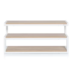 NORSTONE ESSE AV WHITE/OAK TV/HiFi aparatūras statne