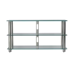 NORSTONE EPUR 3 AV CLEAR SATIN TV/HiFi aparatūras statne