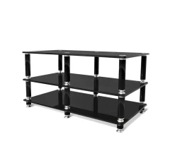 NORSTONE STÄBBL AV BLACK TV/HiFi aparatūras statne