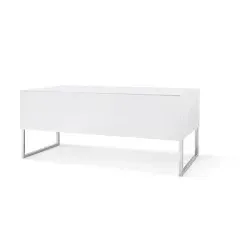 NORSTONE KHALM 140 SATIN WHITE TV/HiFi aparatūras statne