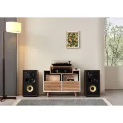 NORSTONE OSLO 800 WHITE/LIGHT OAK TV/HiFi aparatūras statne