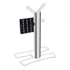 ERARD BOX-UP 038401 Adaptera plātne priekš WILL un LUX UP TV/HiFi aparatūras statne