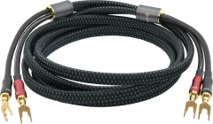 OEHLBACH Art. No. 10840 Transform Dual_plug Banana + Lug 2x2.0m AKUSTISKO SISTĒMU KABELIS