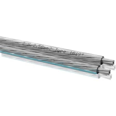 OEHLBACH Art. No. 1019 SILVERLINE 25  2x2,5mm², SILVER PLATED AKUSTISKO SISTĒMU KABELIS