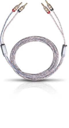 OEHLBACH Art. No. 10736 Twinmix Two Cable Set 2 x 2.0m banana AKUSTISKO SISTĒMU KABELIS