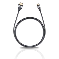 OEHLBACH Art. No. 60090 HIGH SPEED HDMI CABLE WITH ETHERNET, HDMI TO MINI HDMI 1.8m HDMI KABELIS