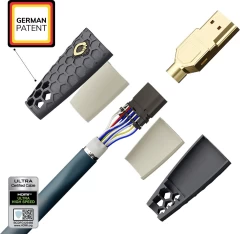 OEHLBACH Art. No. 92601 Flex Evolution 8K UHD High Speed 1.5m HDMI KABELIS