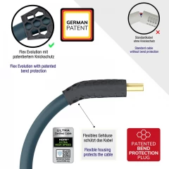 OEHLBACH Art. No. 92603 Flex Evolution UHD 3.0m HDMI KABELIS