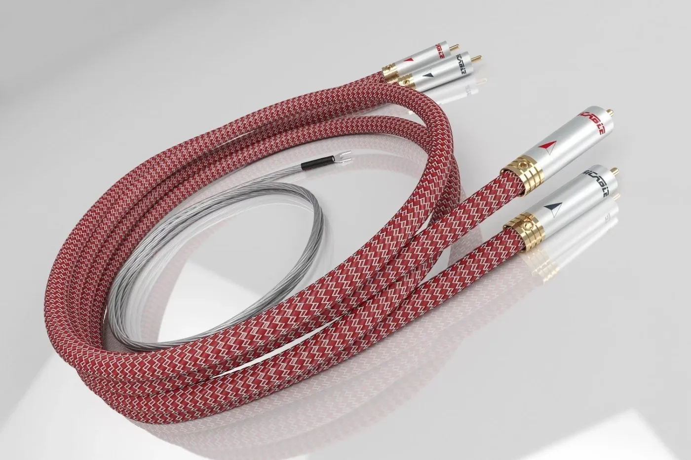 RICABLE COD: 11798 DT1 DEDALUS TURNTABLE Cable (RCA) 1.0m STARPBLOKU KABELIS