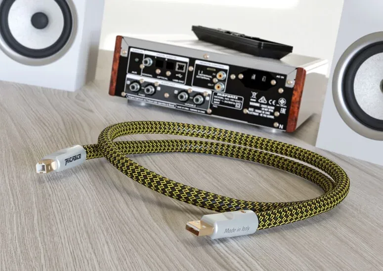 RICABLE COD: 12609 UD1 DEDALUS USB 2.0 A/B Cable 1.0m STARPBLOKU KABELIS