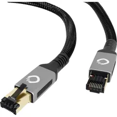 OEHLBACH Art. No. 13355 Stream Primus Cat 8.1 Streaming Network Cable 5.0m STARPBLOKU KABELIS
