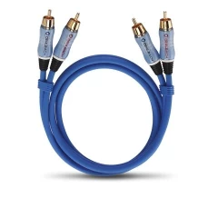 OEHLBACH Art. No. 2703 BEAT! LF AUDIO RCA PHONO CABLE 3m STARPBLOKU KABELIS