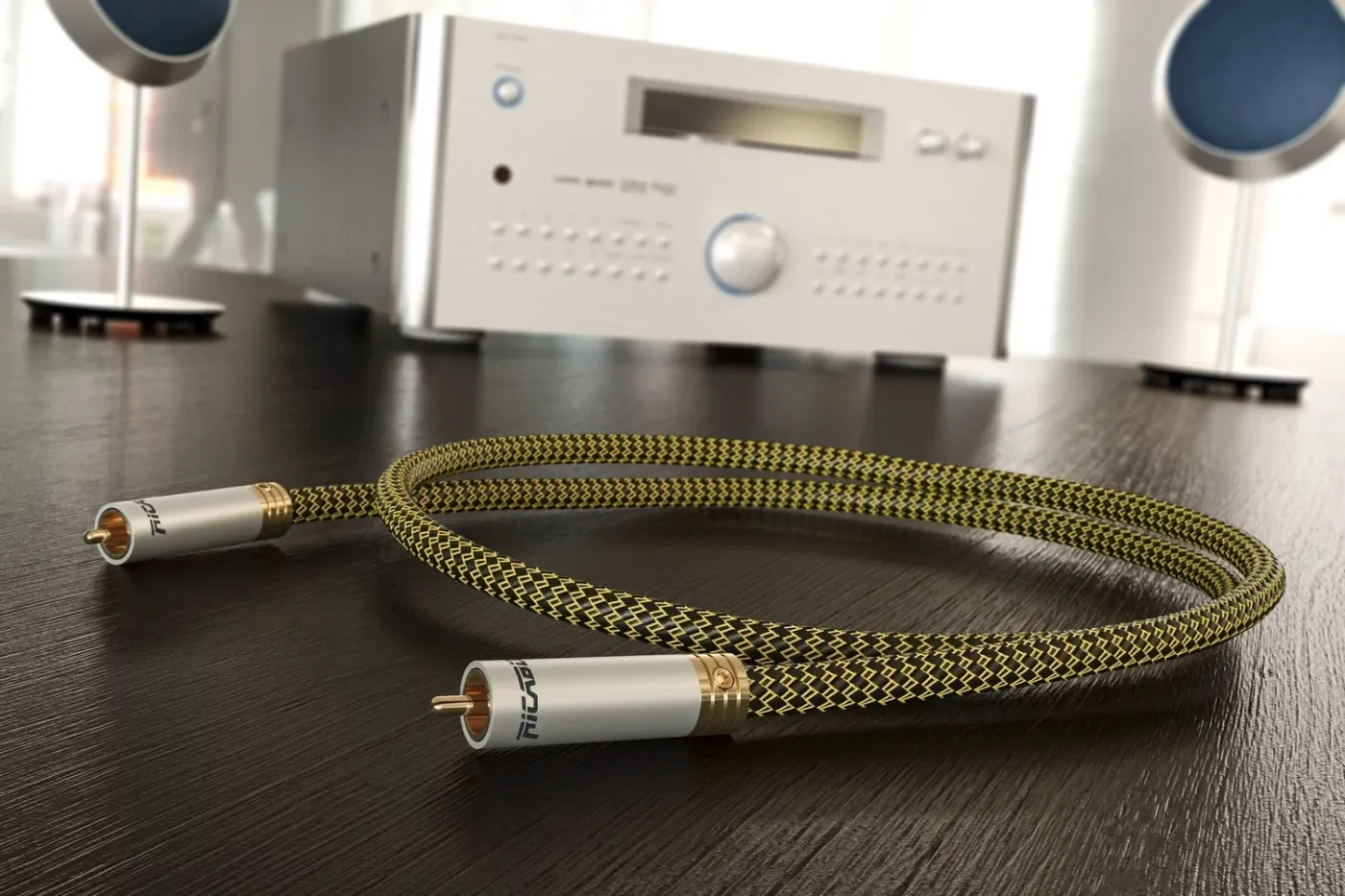 RICABLE COD: 11866 DC5 DEDALUS COAXIAL Hi-End Digital 75 Ohm RCA Hi-Fi Cable 5.0m KOAKSIĀLAIS KABELIS