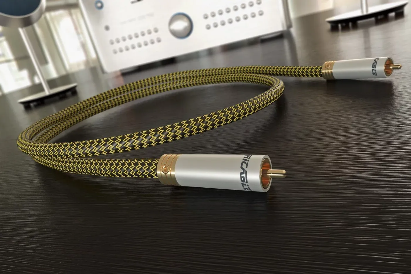 RICABLE COD: 11866 DC5 DEDALUS COAXIAL Hi-End Digital 75 Ohm RCA Hi-Fi Cable 5.0m KOAKSIĀLAIS KABELIS