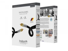 InAkustik Item-No. 006044007 Excellence Digital Cable 0.75m KOAKSIĀLAIS KABELIS